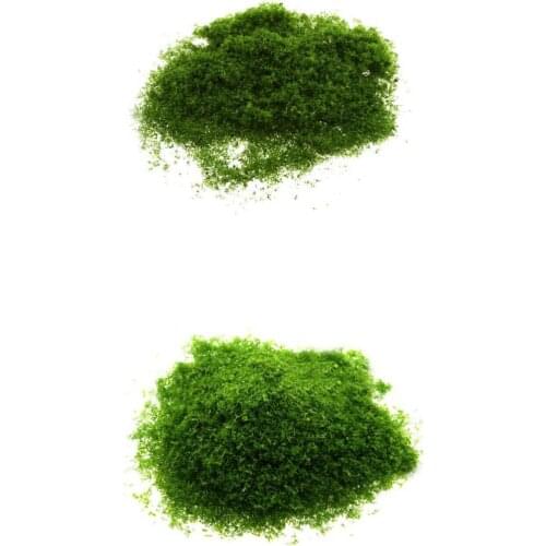 2pack DIY Foliage Model for Train Railway Model Landscape Dark&Medium Green