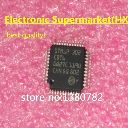 Free Shipping (2pcs-10pcs) STM32F302CBT6 STM32F302 QFP-48IC In stock