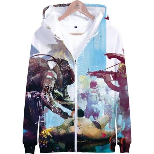 Color Printing Zipper Cross-border New Famous Game CK 2077 Peripheral 3D 2019 Autumn Cn(origin) Sidno