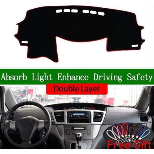 Double Layer Car Stickers For great wall V80 COWRY 2008 2009-2013 Dashboard Cover Car Accessories Interior Anti-UV Car Decals