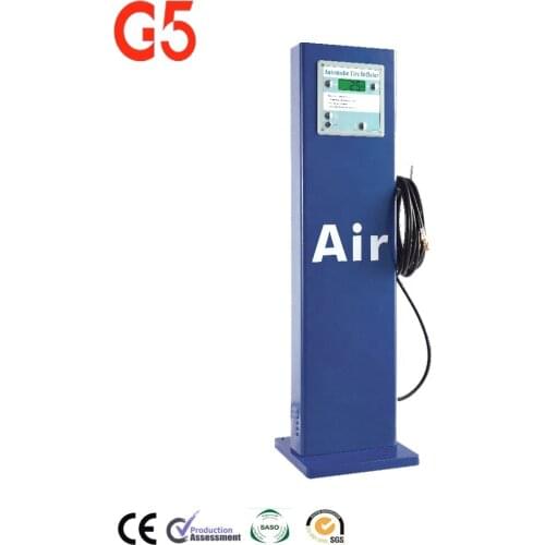 G5 Tyre Inflator Automatic Digital Free Standing Pedestal Air GaugeDie cast Car Motorcycle Light Truck Bus Guangdong Machine Lcd