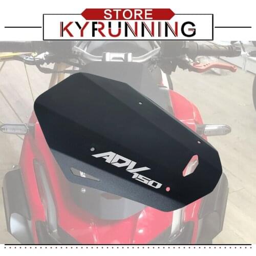 Moto Windshield WindScreen For ADV 150 adv150 2019 2020 ADV150 Motorcycle Accessories Deflector Wind Screen Shield Spoiler