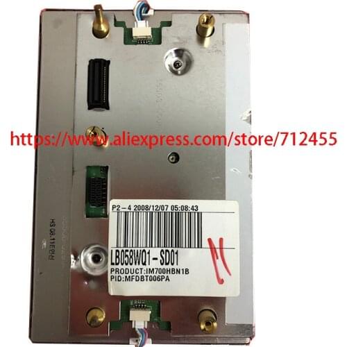A+ 5.8" LCD display LB058WQ1(SD)(01) LB058WQ1-SD01 LB058WQ1 SD01 For Mercedes e250 w212 car GPS navigation screennew 5.8" LCD