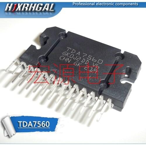 1PCS TDA7560 ZIP25 ZIP TDA7560A 4 x 45W QUAD BRIDGE CAR RADIO AMPLIFIER PLUS HSD new and original IC HJXRHGAL