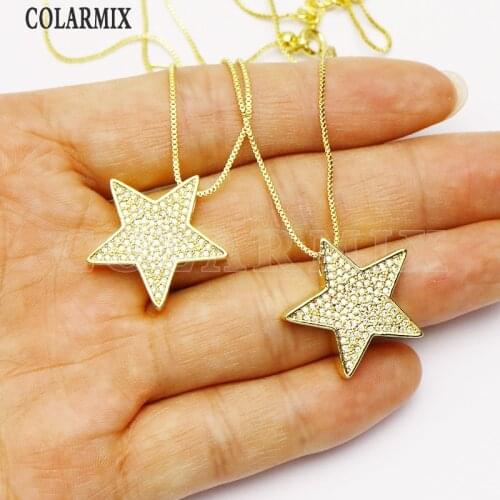 8 Strand Star charms necklace Pendant necklace jewelry accessories Star charms for women necklace for women New design 8203