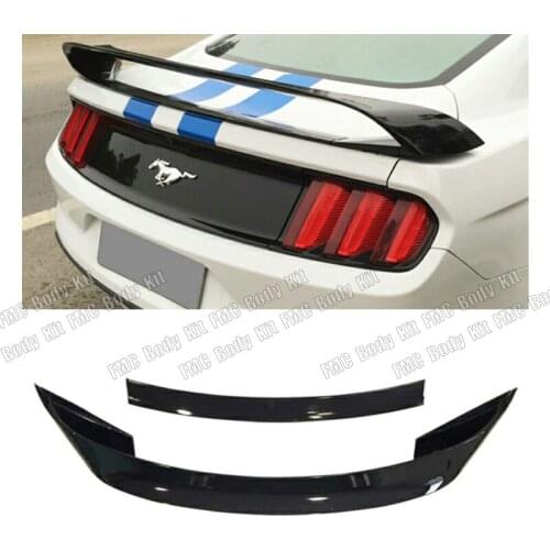 Real carbon fiber Car Rear Wing Rear Spoiler For Ford Mustang GT350 2015-2018 F034 GT Spoiler