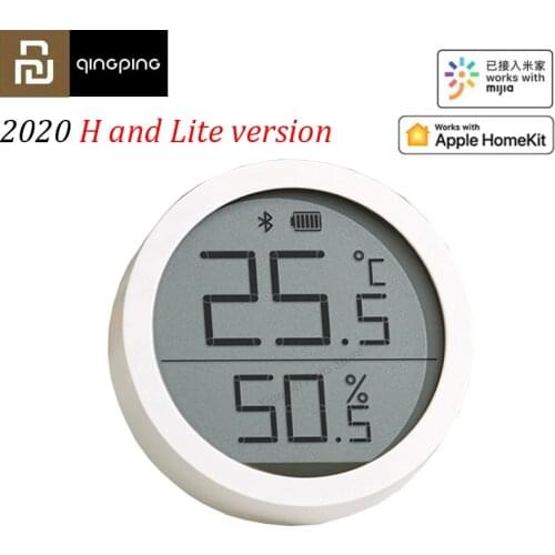 Youpin Cleargrass Qingping Bluetooth Thermometer Hygrometer Temperature Humidity Sensor for Apple Siri HomeKit/Mi Mijia App Home
