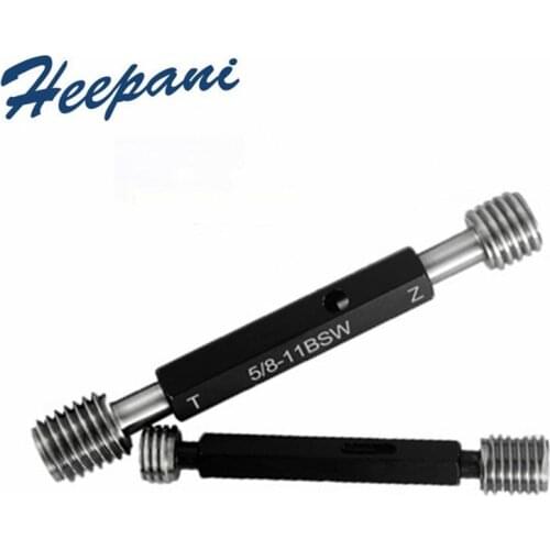 BSW Thread plug gauge high precision 55 angle tooth gauge 5/8 9/16 1/2 1/4 go nogo measuring gages tool