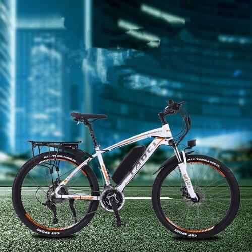Variable speed power mountain bike lithium battery bike 26 inch aluminum alloy adult battery car long endurance cross-country bi