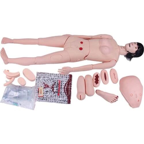 Female Nursing Simulation Model Patient Nursing Training Simulator Nursing Model Human Anatomical Model Educational Supplies