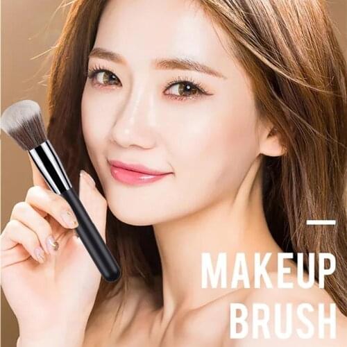 Single Makeup Brush Facial Foundation BrushLoose Powder Brush Double-ended Brush Makeup Cosmetics Tools Brochas Maquillage Femme
