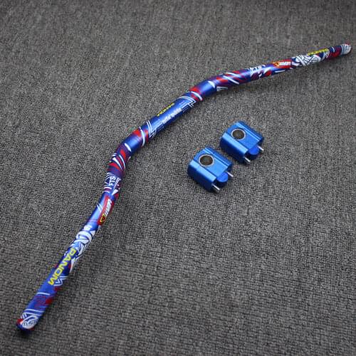 New Handlebar PRO Taper Pack Fat Bar 1-1/8" Dirt Pit Bike Motocross Motorcycle Handlebar 800mm Length 28mm PRO Aluminum