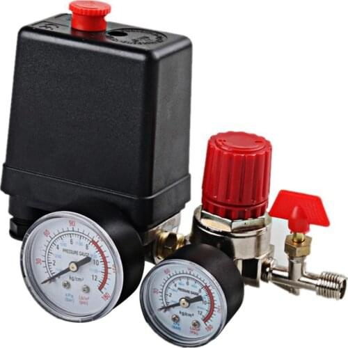 Pressure Switch Air Valve Manifold Compressor Control Regulator Gauges Inflators Auto Parts Maintenance