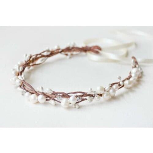 2021 wedding hair design hairpin crown bride flower bridal dress fashion accessory Bridal Headpiece woman Baroque Crystal party