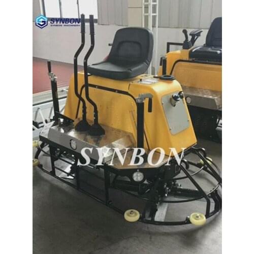 SYNBON concrete trowel machine seated type trowel Concrete machines, road machinery Cement road trowel 78in SYCT278B