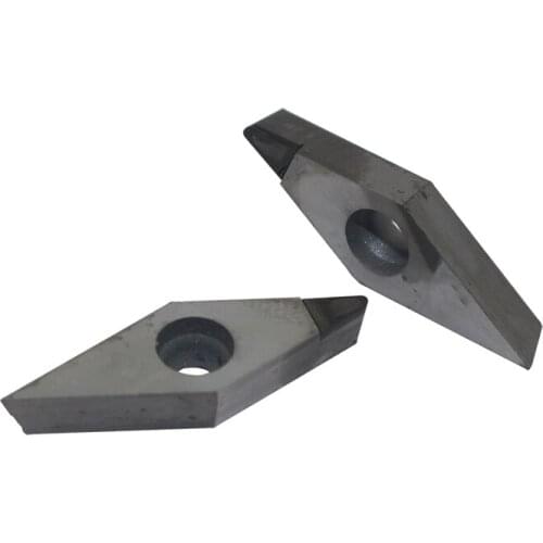 VCGT110304 2pcs CNC Inserts lathe tool carbide insert for Lathe cnc Internal Turning Cutter PCD Diamond insert For Lathe Tools