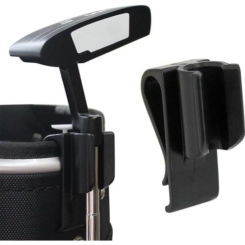 1 Pcs Golf Putter Clamp Golf Bag Clip On Putter Holder Putting Organizer Drop Ship