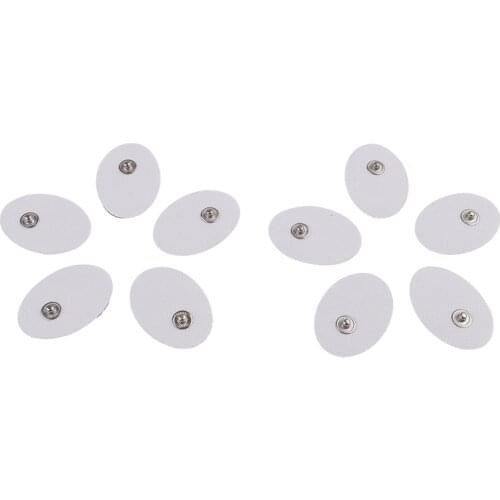 3.4*3 Cm Digital Therapy Machine Massager Nerve Stimulator Electrode Pads Tens Electrodes ForTens 10Pcs