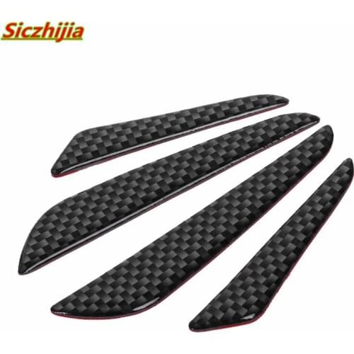 4 carbon fiber car stickers door edge protection stickers for Chevrolet Cruze TRAX Aveo Lova Sail EPICA Captiva Malibu Volt
