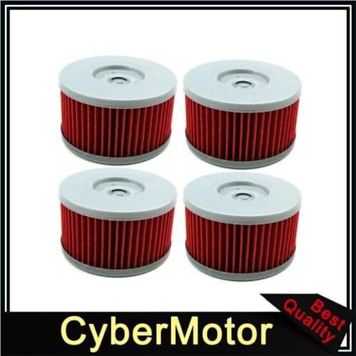 4x Oil Filter For Suzuki Beta Jonathan EURO 350 DR250S DR350S GN250 GZ250 ALP 4.0