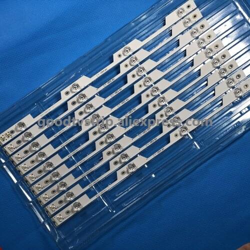 9Pieces/lot FOR TCL B55A769U Y55A580 L55P1S-F LCD backlight bar 55P1 A 55HR330M04A0 V2 LCD bar 4 LAMPS 100%new