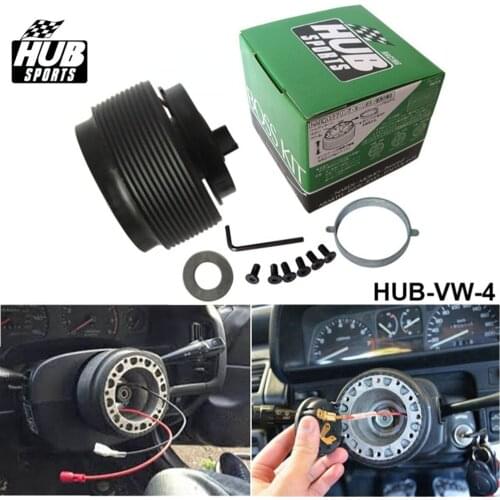 6 Bolt Hole Racing Steering Wheel Hub Adapter Boss Kit For VW GOLF MK3 MK2 CORRADO HUB-VW-4