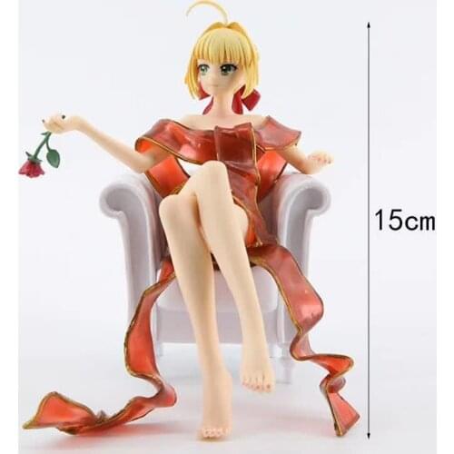 Animation game Aniplex fate of Nero Claudius dress bathrobe sitting sofa Packed hand to dofigure sexy