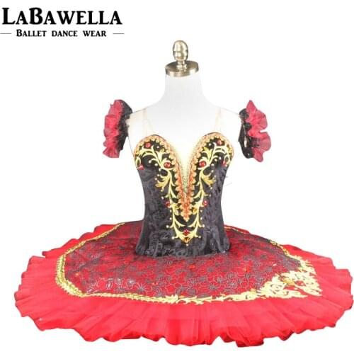 Don Quixote Plain Professional Ballet Tutus For Girls Platter Ballet Tutu Pancake Kids Ballet Costumes Girls BT9069A