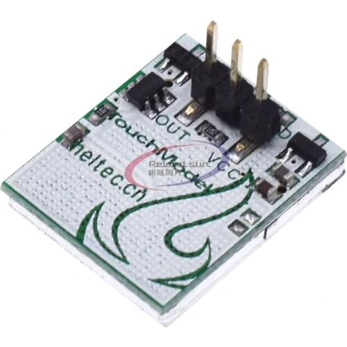 1pcs Capacitive Touch Switch Module HTTM Series 2.7V-6V Strong anti-interference Red Green yellow Yellow Color Colorful LED