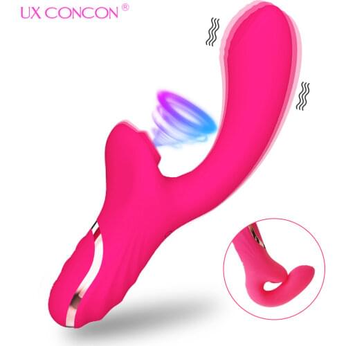 Powerful Dildo G Spot Vibrator Clitoral Sucking Oral Clitoris Vacuum Stimulator Female Masturbation Sex Toys for Women Adults