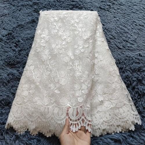 French Mesh Lace Fabric High Quality African Tulle Lace Fabric with Stones Nigerian Lace Fabric for Wedding Dress jl061