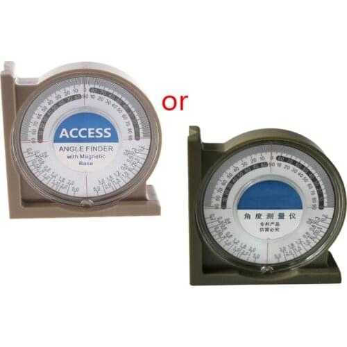 Multifunctional 0-360° Slope Inclinometer Angle Finder High Accuracy ABS Ergonomic Design Level Meter Measuring Tool for 896B