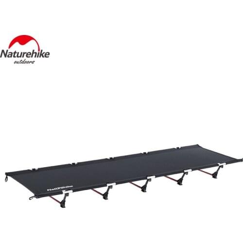Naturehike Upgraded Outdoor Folding Camp Bed Single Bed For Lunch Break With Abrasion And Tear Resistance