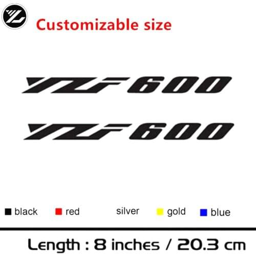 Motorcycle sticker moto gp body model sticker helmet wind sticker personality Fuel tank sticker for YAMAHA YZF 600 YZF600