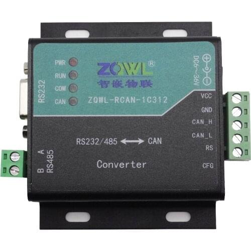 Serial to CAN to Serial/Communication Isolation RS232/485 Transducer/modbus