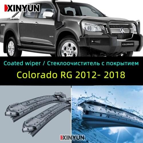 Coated wiper Front Wiper Blades For Holden Colorado RG MK2 S-10 2012 2013 2014 2015 2016 2017 22''+18