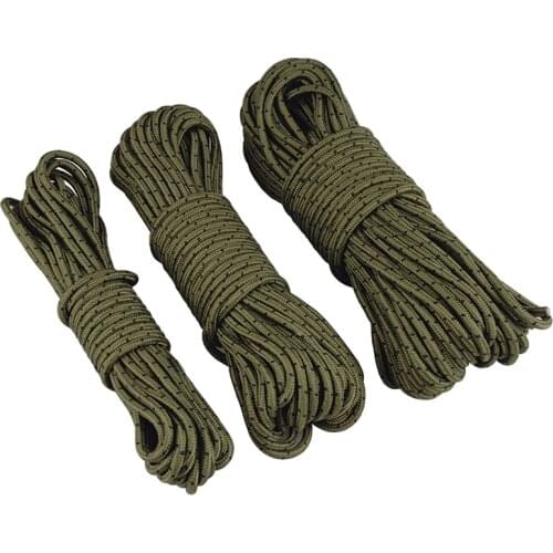 Utility Cord 10m/20m/30m 5mm Tent Rope Outdoor Camping Accessories Clothesline Cord Travel Gear Hanging Rope for Laundry Dryer