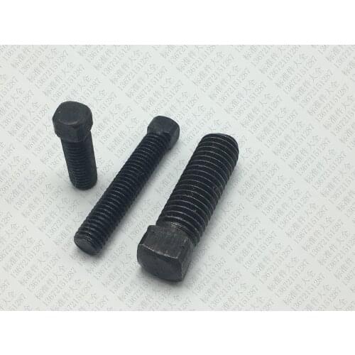 20pcs M5 sifang head screws square header screw knife table bolts carbon steel bolt black color GB821 8mm-20mm lenght