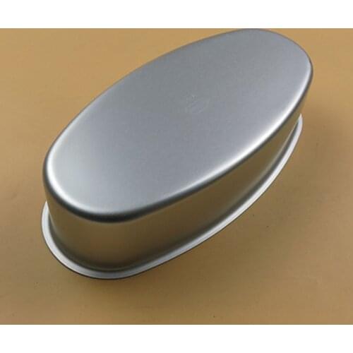 8 Inch Oval Shaped Cake Pan Non-Stick Loaf Bread Mold Aluminum Alloy Baking Mold Dropshipping