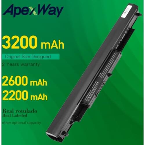 ApexWay 4Cell Laptop Battery for HP Pavilion 14-ac0XX 15-ac0XX,HSTNN-PB6S HSTNN-PB6T HS03 HS04 807611-831 807612-831 255 245