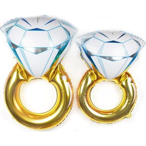 Large Size Diamond Shape Helium Foil Balloons Wedding Party Decorations Air Balls for Marrage Valentines day Party Supplier