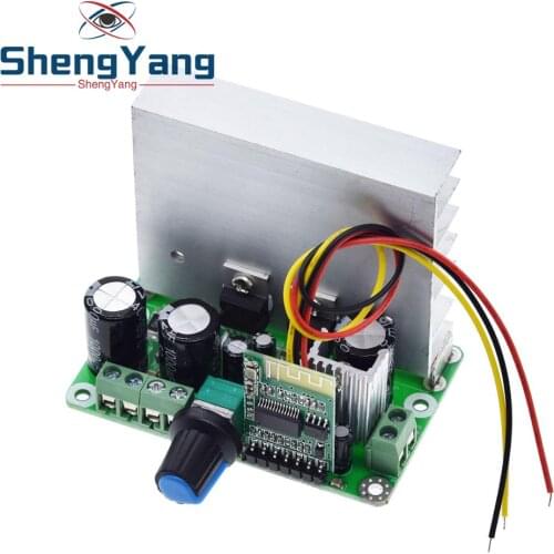 Bluetooth 4.2 TDA2030 15w+15W Double channel amplifier board Module 10V-30V With heat sink car for USB Speaker,Portable Speaker