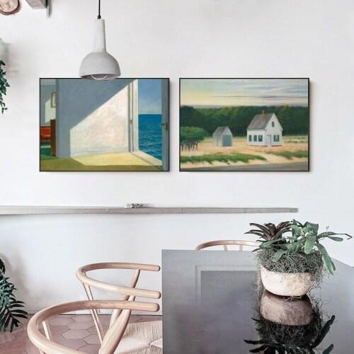 Edward Hopper Best Wallpaper Wall Art Canvas Painting Posters Prints Modern Painting Wall Picture For Living Room Home Decor Art