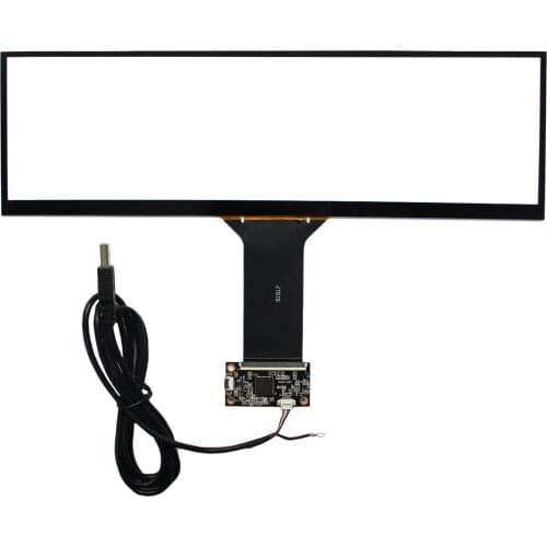 USB Touch Panel Compatible With 12.6inch 1920x515 NV126B5M-N41 LCD Screen Dimension Size: 316.8mm x 94.9mm