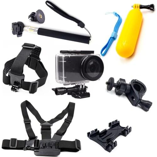 Mijia Accessories kit waterproof house case underwater box float bike clip for xiaomi mijia small mini action sport camera kit