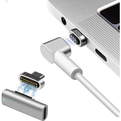 For Type C Device Magnetic USB C Connector C Adapter 9/20/24pins PD 100W Quick Charge 10Gbp/s Data High Speed