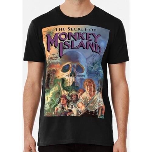 Men Shirt The Secret of Monkey Island Women tshirt