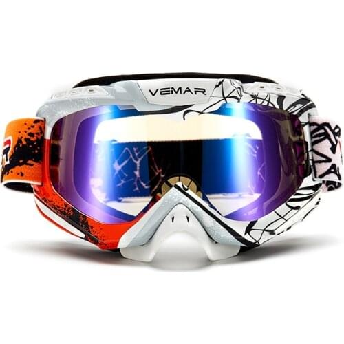 Goggles Motorbike Motocross Goggles Eye Protection For Men Safety Cycling Off-Road Ski Sport ATV Dirt Bike Racing Glasses