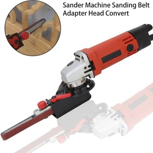 Sander Sanding Belt Adapter Head Convert M14 For Electric Angle Grinder Woodworking Grinding Polishing Power Tools HT251