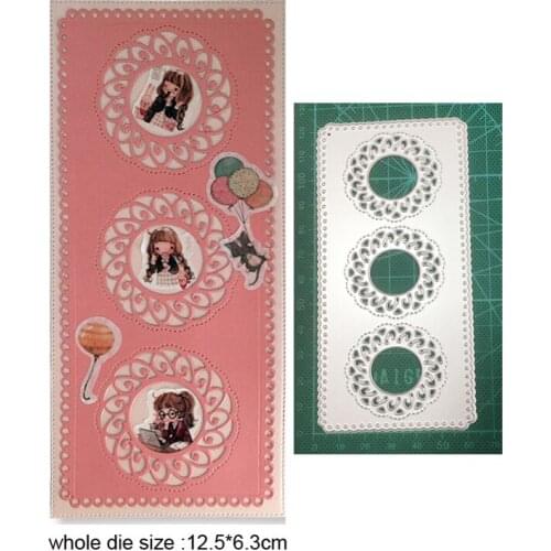 Lace Photo Frame Metal Cutting Dies 2020 For DIY Scrapbooking dies Embossing die cut Album Paper/Photo Album Card Stencils dies